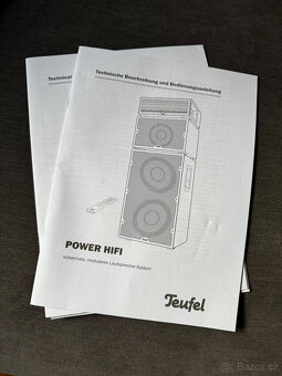 Stereofonní ozvučení Teufel Power Hifi (2 věže). Jako nový - 5