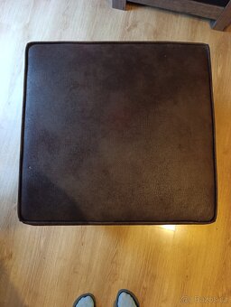 Gauč, křeslo a taburet Asko - 5