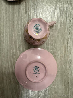 Porcelánový set 1946 zdoben 14 karátovým zlatem - 5