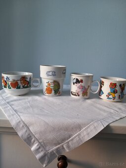 Staré hrníčky + retro dětské - 5