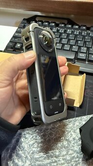 Ochranný kovový rámeček insta 360 X4 - 5