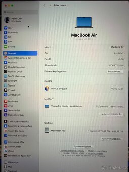 Macbook AIR M2 15" 2023 16Gb, 512GB - 5