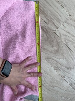 Růžová mikina, oblecek nejen pro amíky a naháče - 5