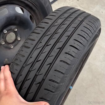 Sada kol Škoda - nové pneu 195/65 R15 Nexen, 5x100 - 5