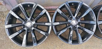 Alu kola 5X112 ,17, Octavia 3, Superb 2 - TOP STAV - 5