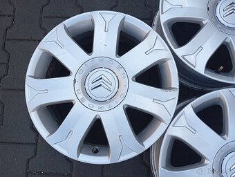 Originální alu kola citroen 4x108 r16 - 5
