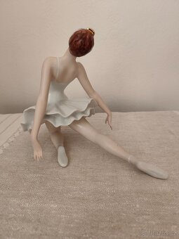 Royal dux baletka porcelánová soška - 5