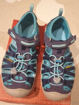 Dětské sandály KEEN Moxie Sandal vel.31 modré - 5