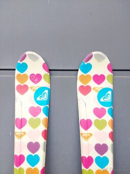 Dívčí lyže ROXY, 110 cm + lyžáky - 5