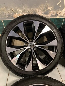 Alu kola Škoda R18 5X112 ZÁNOVNÍ ZIMNÍ PNEU 235/45 R18 8,5mm - 5