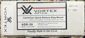 VORTEX RAZOR HD Gen II 1-6x24 / JM-1 MOA + montáž VORTEX - 5