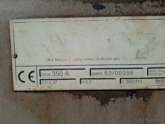 Pásová pila Bianco MOD 350 - 5