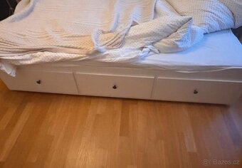 ROZKLÁDACÍ POSTEL IKEA HEMNES S MATRACEMI - 5