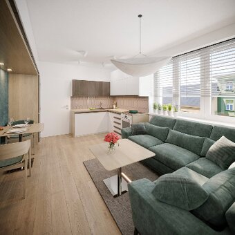 Pronájem Nový Jičín 1kk Residence Palackého - 5