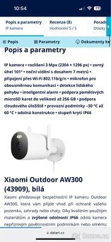 IP venkovni kamera Xiaomi Outdoor AW300 - 5