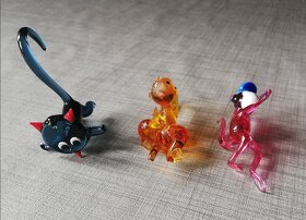 Skleněné figurky na skleničky - 5