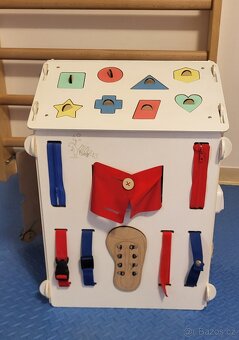 Montessori activityboard domecek natura - 5