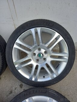 Originál alu kola skoda superb themisto - 5