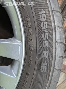 ALU kola Fiat 195/55 R16 - 5