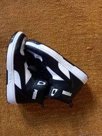 Chlapecke kotnikove kozene basketboty PUMA velikost 38 - 5