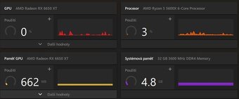 Nadupaná herní PC sestava s R5600X a RX 6650 XT - 5