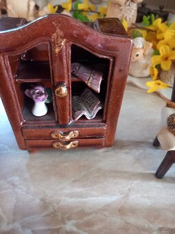 Keramicka dekorace mini nábytek - 5