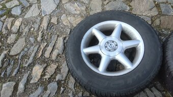 al kola 15 5x100 SUBARU FORESTER + PNEU 205 70 15 - 5