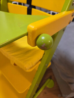 Dětská dřevěná rostoucí židle Jitro Baby - 5