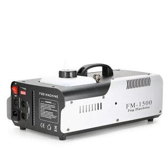 mlhový stroj RGB LED, osvětlení scény, kouř, s dálkovým ovlá - 5