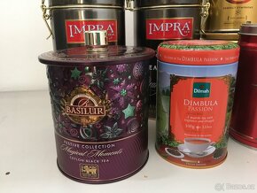 Krabice plechové od čaje - 5