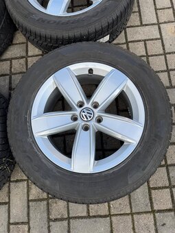 ORIGINÁL Alu Volkswagen Corvara R17, 5x112 - vč. pneu - 5