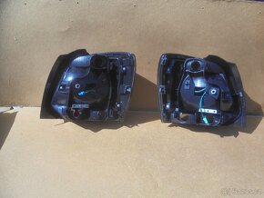 VW polo 6R - zadní LED diodová světla kouřová EAGLE EYES - 5