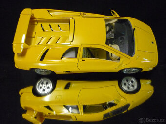 Lamborghini Diablo žluté Bburago 1/18 - 5