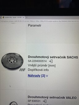 Setrvacnik sachs na VW , Jeep atd. - 5