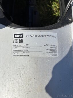 Nosič kol na tažné zařízení Hakr Trip Middle - 5