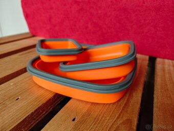 Silikónový obedový box - sada 3ks nové - 5