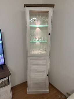 Obývací nábytek + jídelní stůl - 5