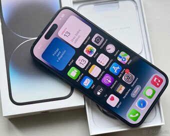 iPhone 14 Pro Space Black BATERIE 100% TOP - 5