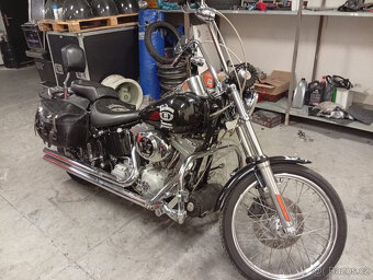 HARLEY - DAVIDSON černý FXST SOFTAIL STANDARD FXST - 5
