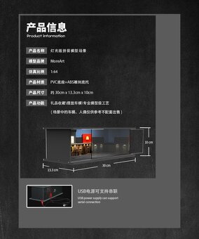 Diorama McDonald's - 1/64 - 5