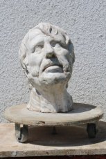 Sadrová busta (antický filozof - Seneca) - 5