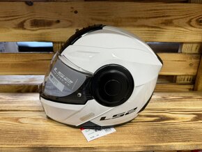 Výklopná helma LS2 FF902 SCOPE SOLID WHITE XS - 5
