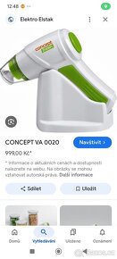 AKU odsávačka Concept fresh VA0020 kompletní balení - 5