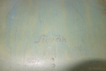 Chromova zidle Slezak S10, značeno - 5