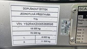 Scania r490, euro6 prestaven na traktor t1b - 5