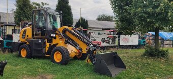 Teleskopický kloubový nakladač,nakladač 4x4 - 5