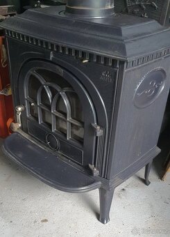 Litinová kamna Jotul F 8 TD modročerný smalt - 5