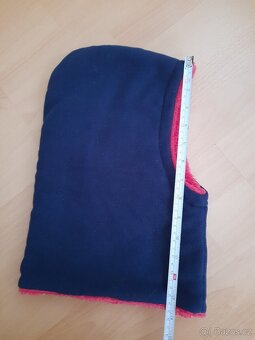 Teplá dětská čepice - kukla - 5