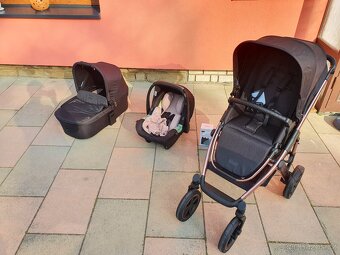 Kočárek ABC design Salsa air 4 2021 rosegold trojkombinace - 5