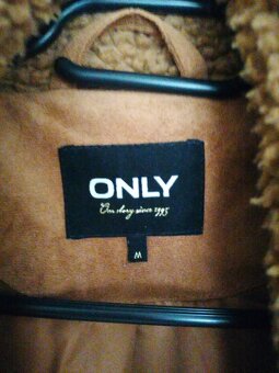 kabát ONLY teddy kožíšek, vel. M - 5